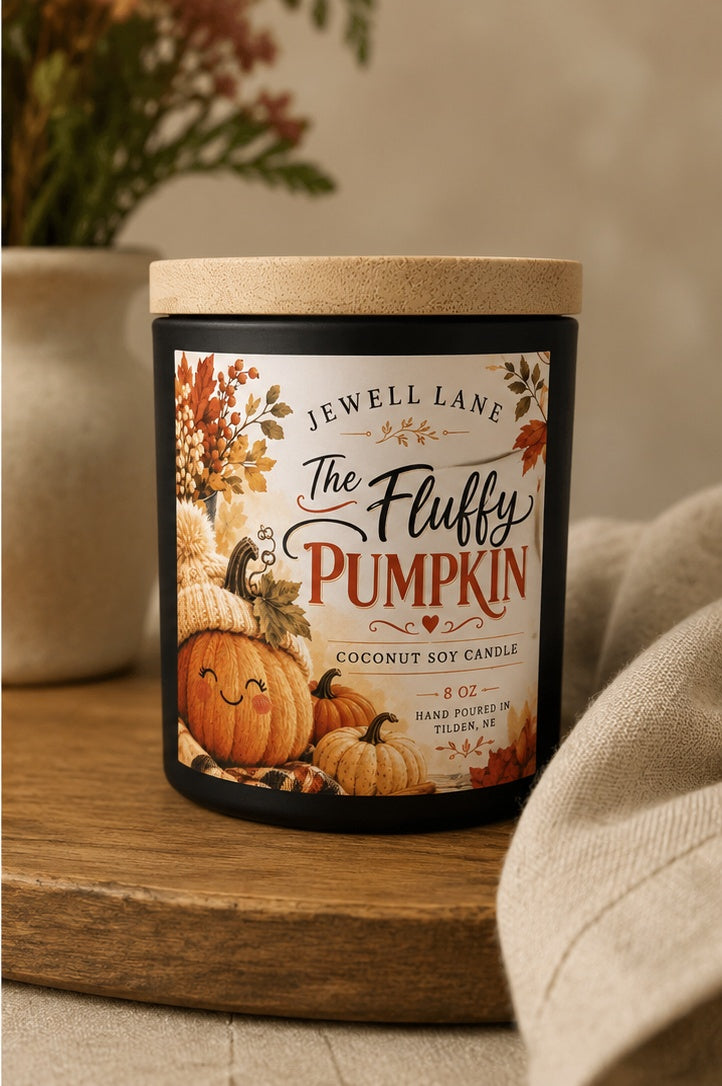 The Fluffy Pumpkin Candle